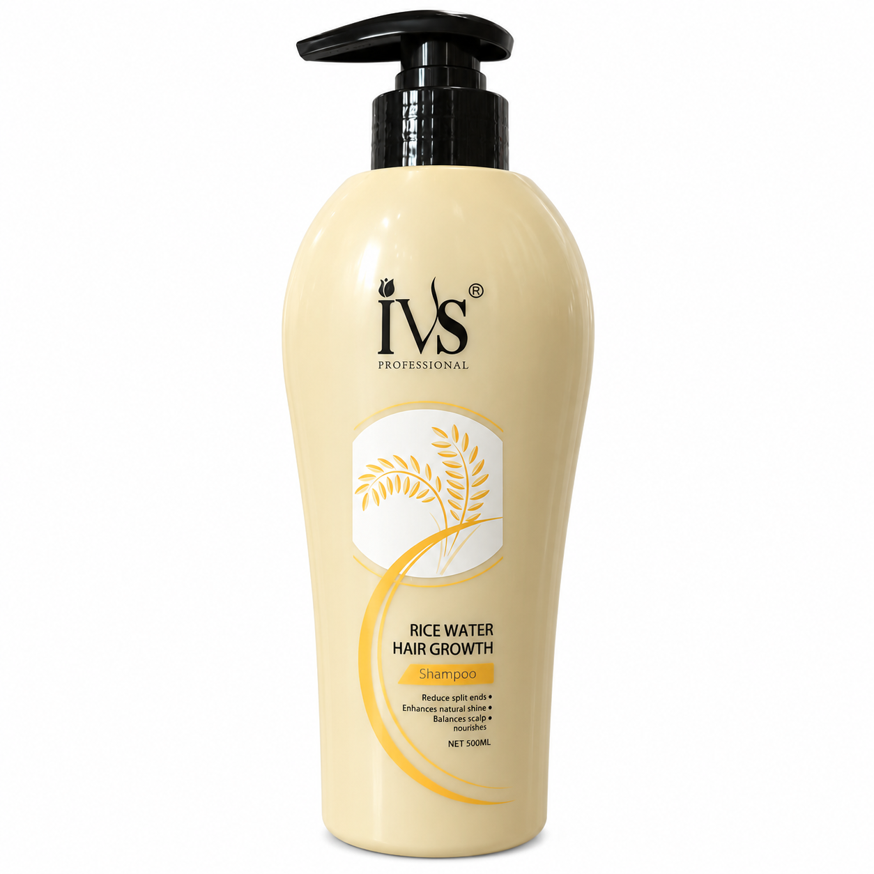 IVS Rice Water Hair Growth Shampoo for Strong Hair