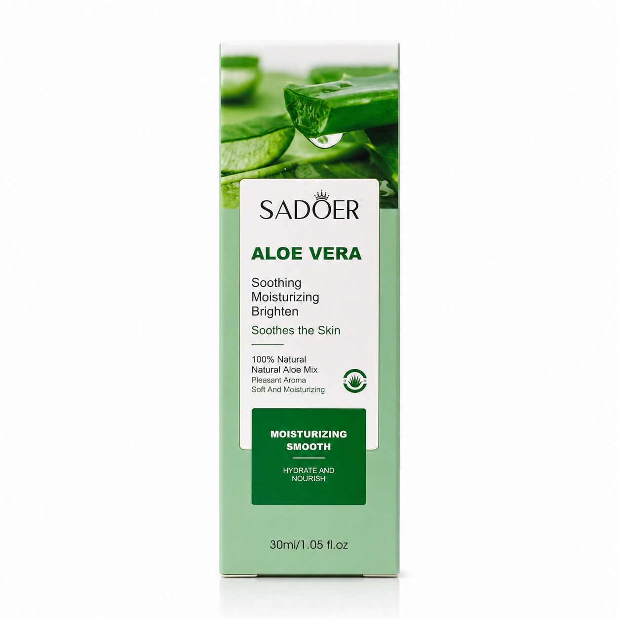 SADOER Aloe Vera Hydrating Facial Serum Skin Glow Care