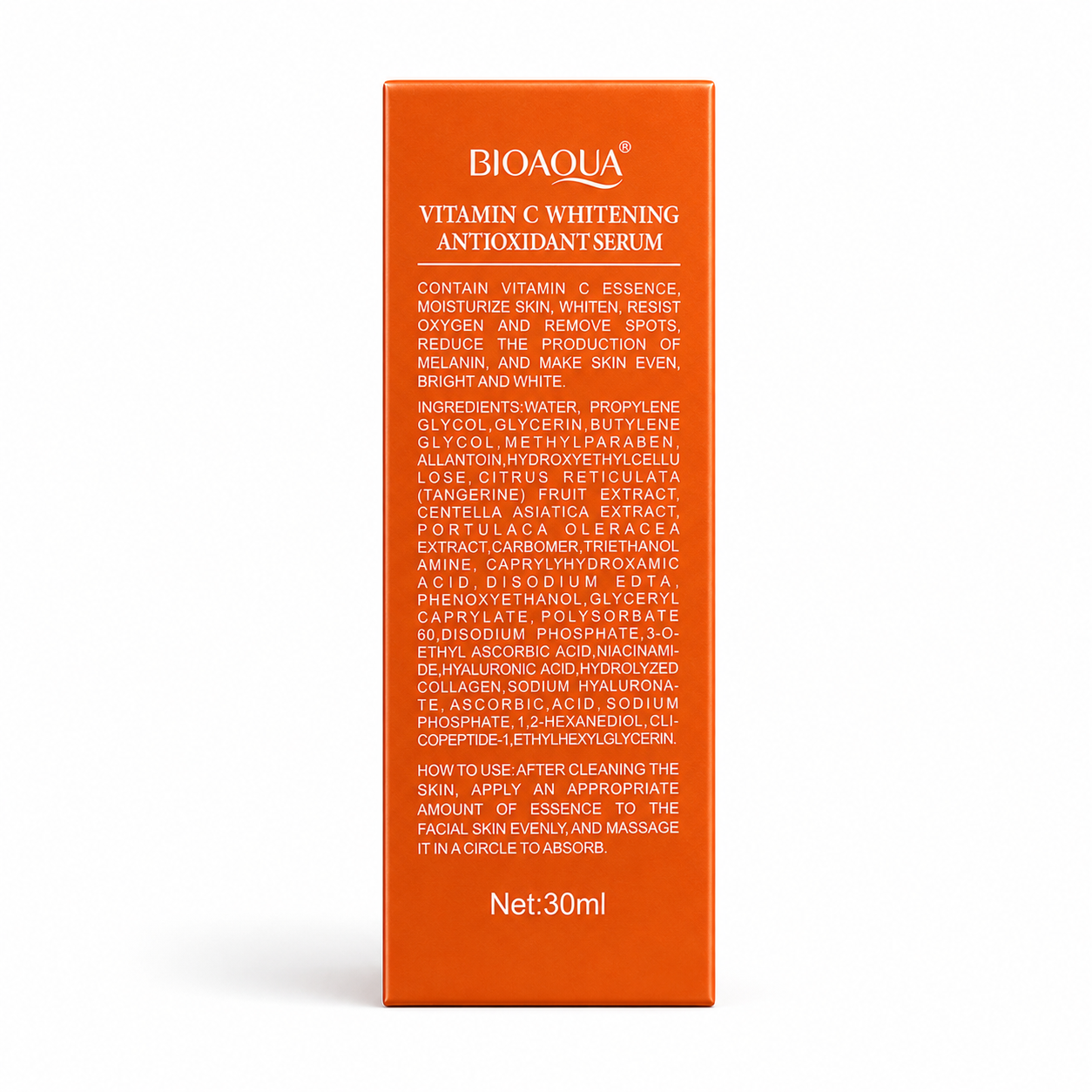 BIOAQUA Vitamin C Serum – 20% Vitamin C + 5% Hyaluronic Acid – 30ml