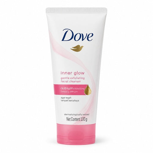 Dove Facial Cleanser Gentle Face Wash 100g for Soft & Clean Skin