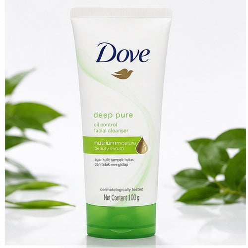 Dove Facial Cleanser Gentle Face Wash 100g for Soft & Clean Skin