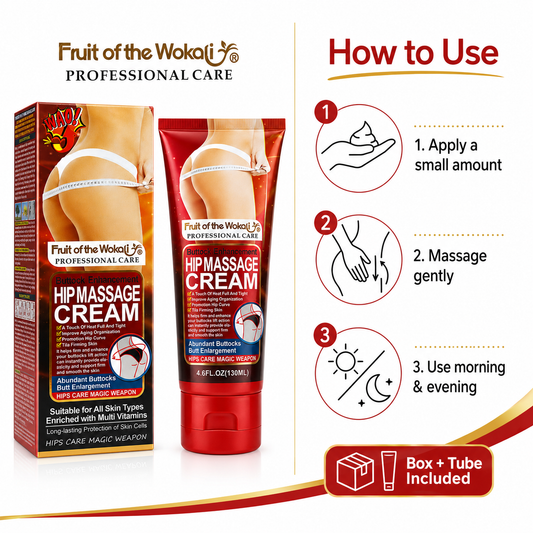 Fruit of the Wokali Hip Massage Cream – 130ml