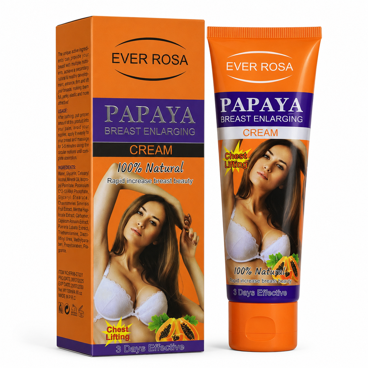 Ever Rosa Papaya Breast Firming Cream – 130ml