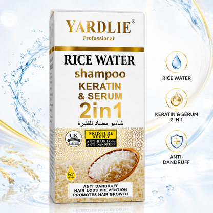 Yardlie Rice Water Keratin Serum Shampoo 2in1 500g