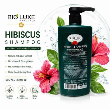 Bio Luxe Hibiscus Shampoo 500ml Hair Repair Care