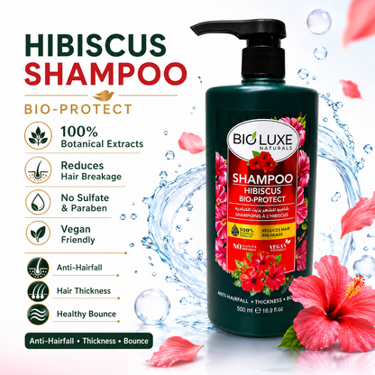 Bio Luxe Hibiscus Shampoo 500ml Hair Repair Care
