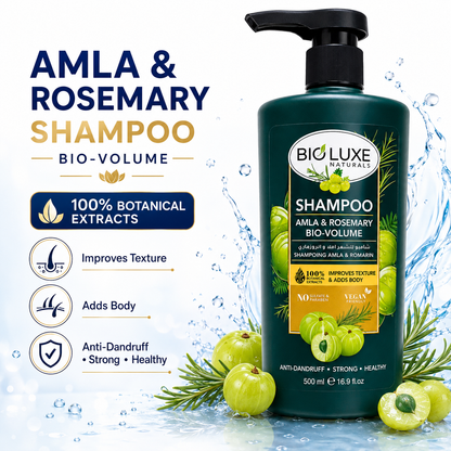 Bio Luxe Amla Rosemary Bio Volume Shampoo 500ml