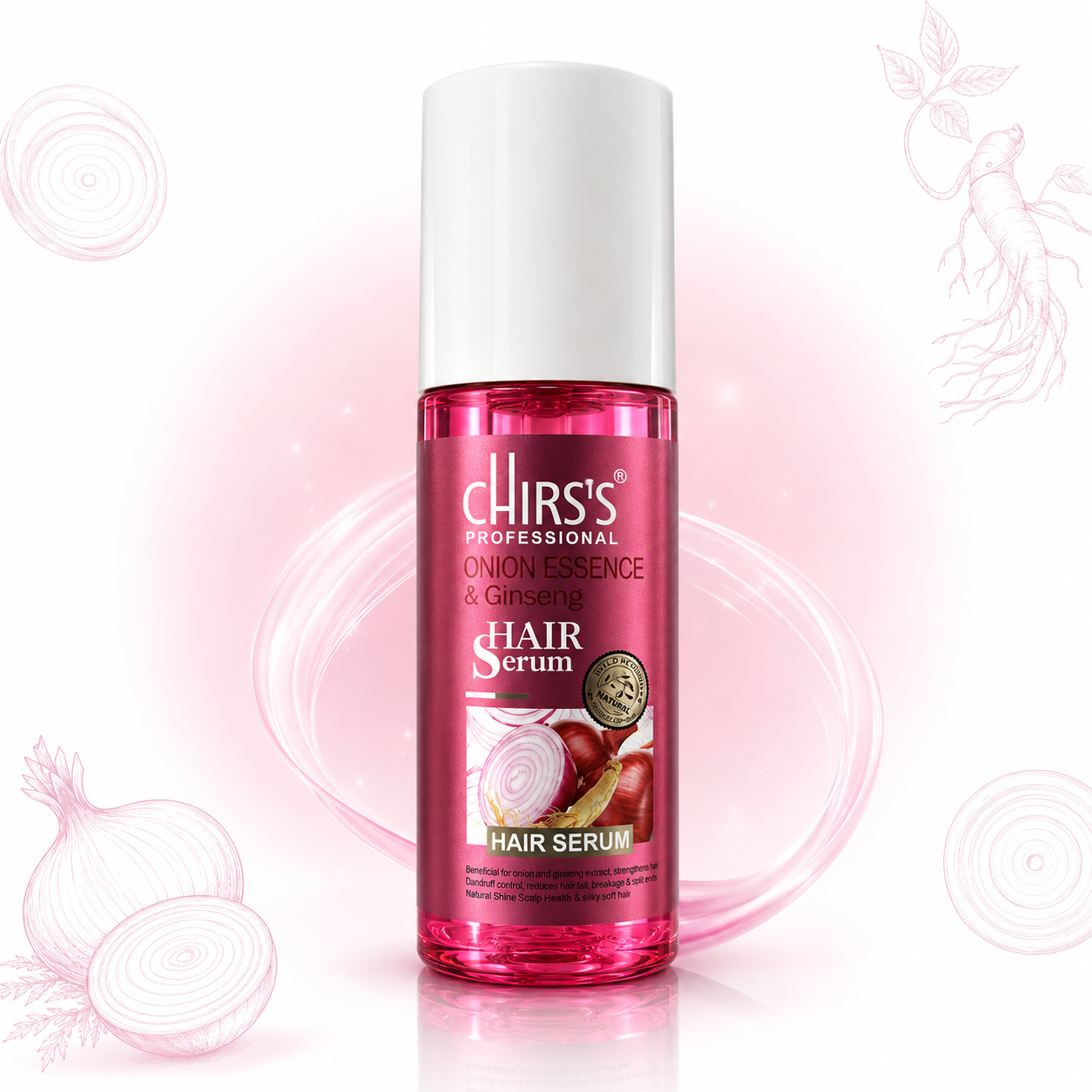 CHIRSS Onion Essence & Ginseng Hair Serum 100ml