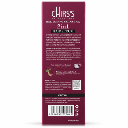 CHIRSS Onion Essence & Ginseng Hair Serum 100ml