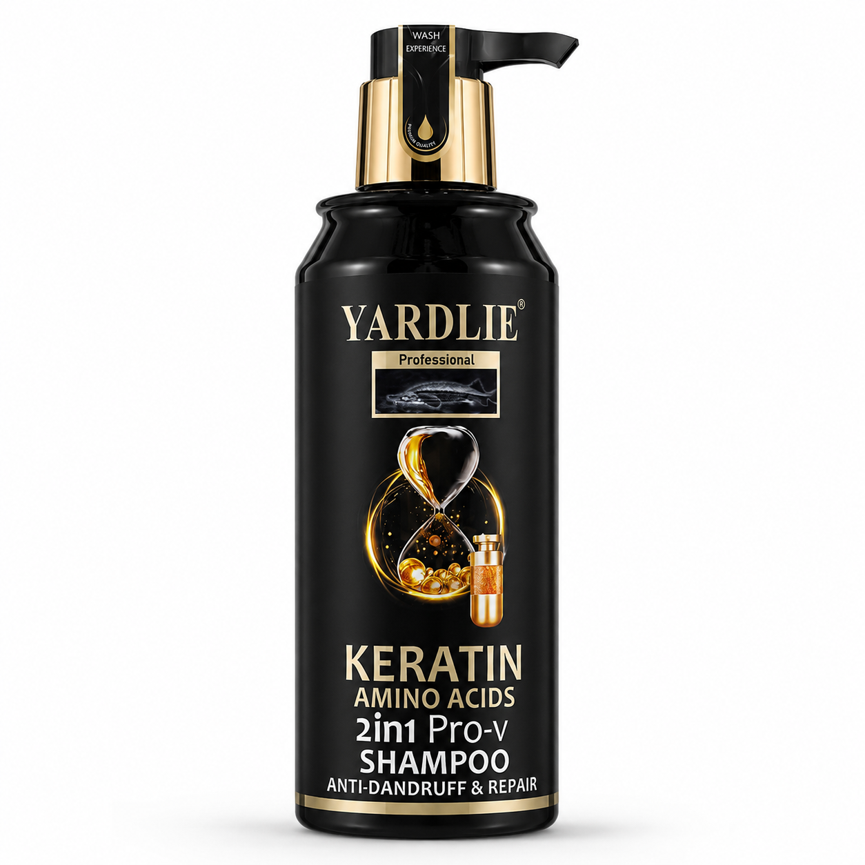 YARDLIE Keratin Amino Acids 2-in-1 Anti-Dandruff Pro-V Shampoo 500ml