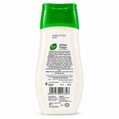 Nyle Onion Anti Dandruff Shampoo 180ml Hair Care