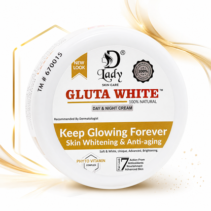D Lady Gluta White Day & Night Cream 100% Natural Glow