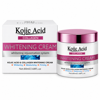 GuanJing Kojic Acid Collagen Whitening Cream 80ml Jar