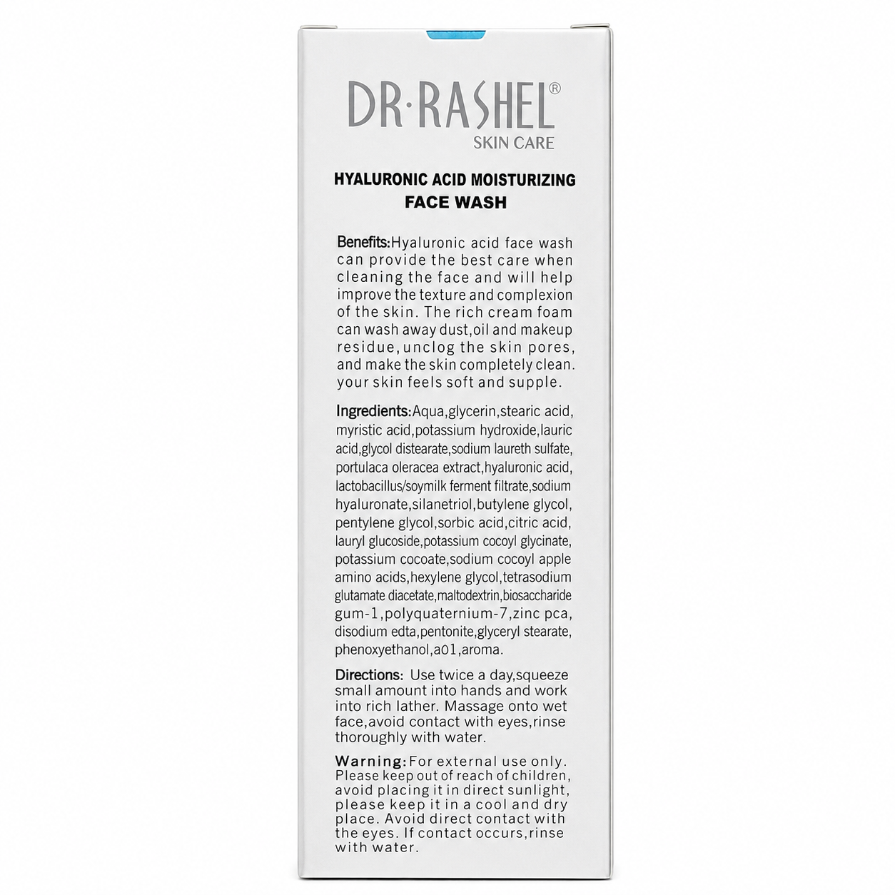 Dr Rashel Hyaluronic Acid Face Wash 100g Hydrating