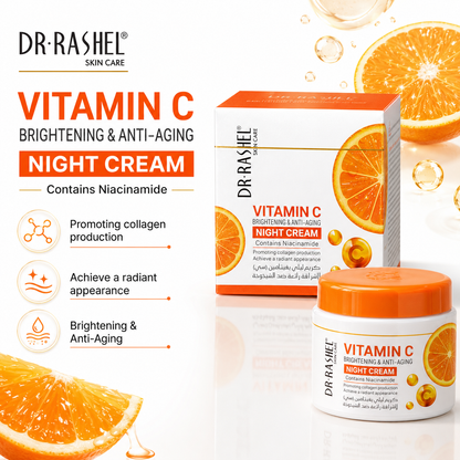 Dr Rashel Vitamin C Brightening Night Cream 50g Glow