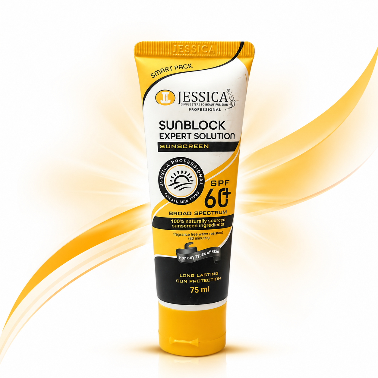Jessica Sunblock Expert Solution SPF 60+ Sunscreen 75ml