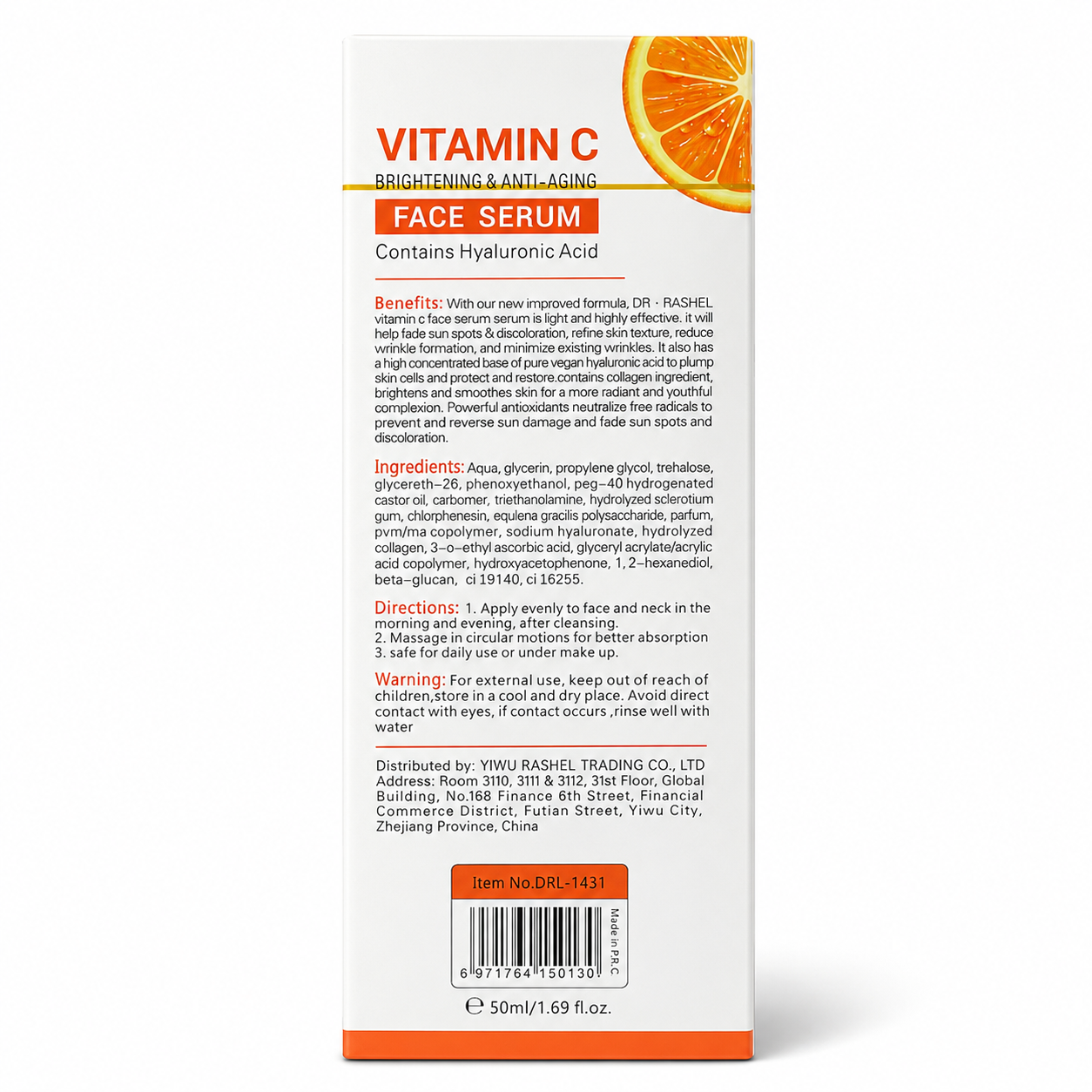 DR Rashel Vitamin C Brightening Anti-Aging Serum 50ml