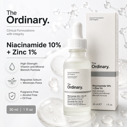The Ordinary Niacinamide 10% + Zinc 1% Blemish Serum