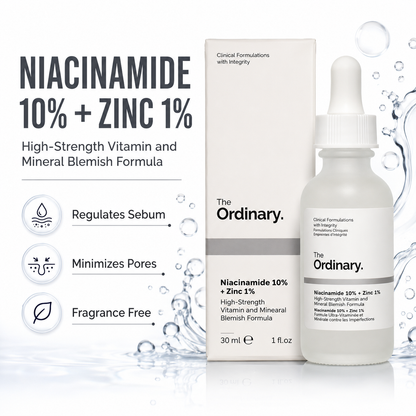 The Ordinary Niacinamide 10% + Zinc 1% Blemish Serum