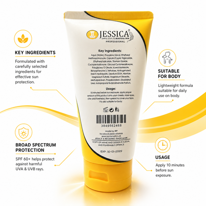 JESSICA SPF 60+ Sunblock Expert Solution Care 150ml