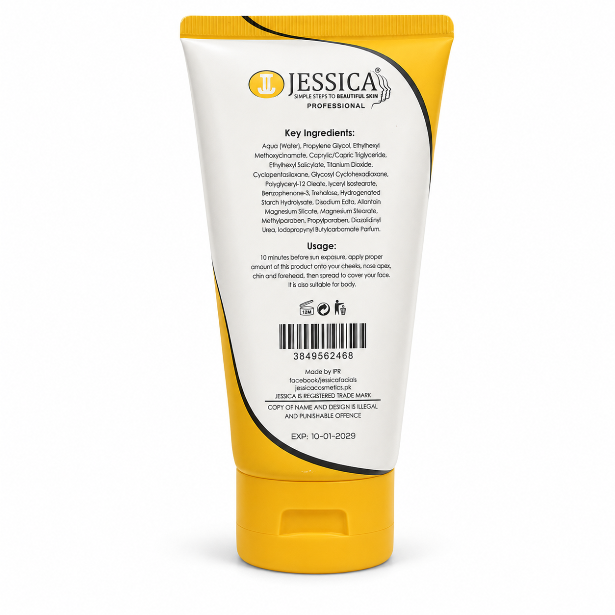 JESSICA SPF 60+ Sunblock Expert Solution Care 150ml