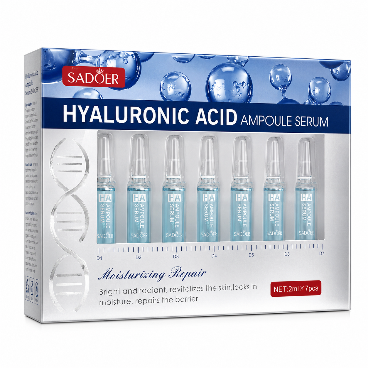 SADOER Hyaluronic Acid Ampoule Serum Skin Hydration