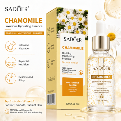 SADOER Chamomile Hydrating Facial Serum Glow Care