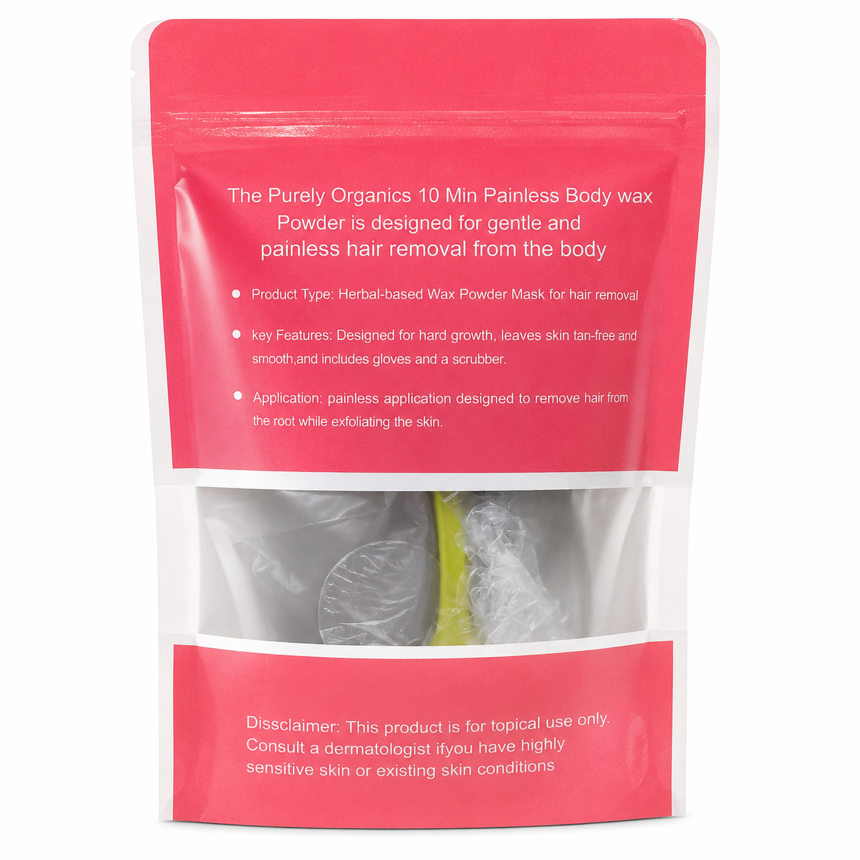 10 Min Painless Body Wax Hair Removal Powder for Women