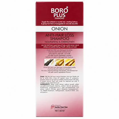 Boro Plus Diamond Onion Anti-Hair Loss Shampoo Care