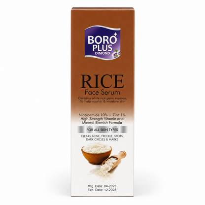 Boro Plus Diamond Rice Face Serum for Bright Skin Glow