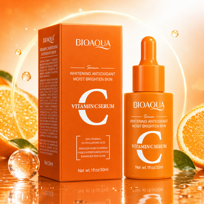 BIOAQUA Vitamin C Serum – 20% Vitamin C + 5% Hyaluronic Acid – 30ml