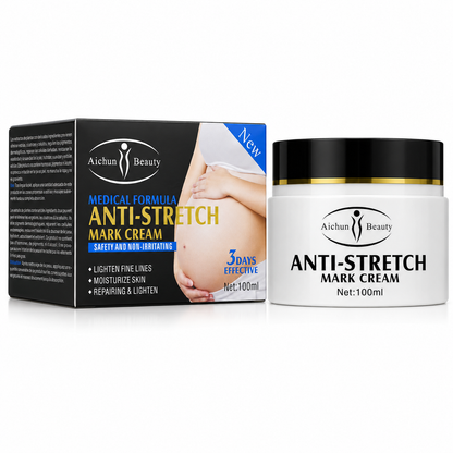 Aichun Beauty Anti-Stretch Mark Cream 100ml with box and jar