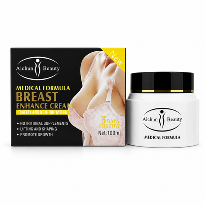 Aichun Beauty Medical Formula Breast Enhance Cream box and jar