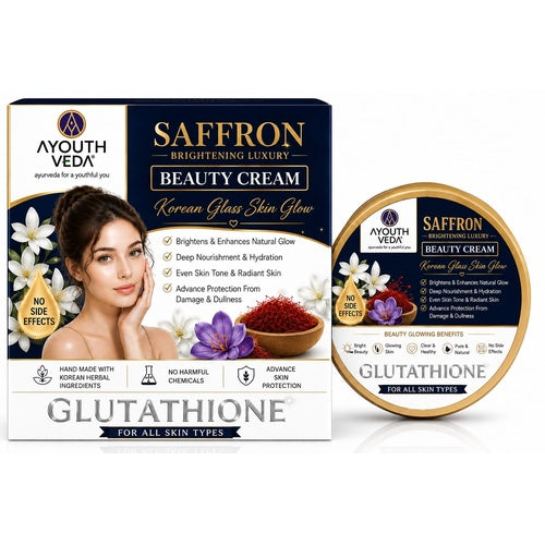 Ayouth Veda Saffron Glutathione Brightening Face Cream| Launching Soon