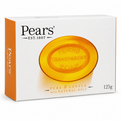 Pears pure and gentle transparent soap 125g with natural oils