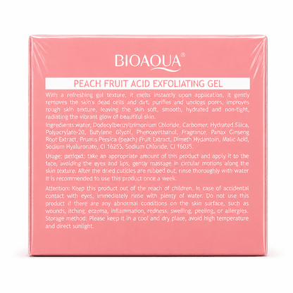 BIOAQUA Peach Exfoliating Gel Cream 140g